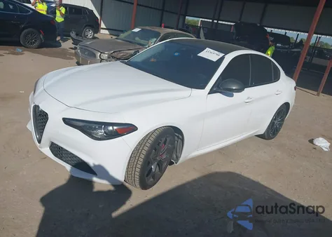 2020 Alfa Romeo Giulia Rwd from USA, damaged, VIN ZARFAMAN3L7626670